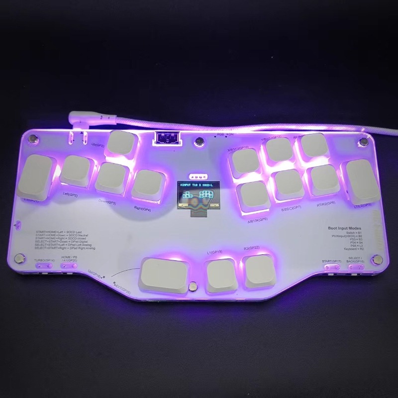 Gaming Keyboard Half - Mixbox One Handed Keyboard Profil Rendah