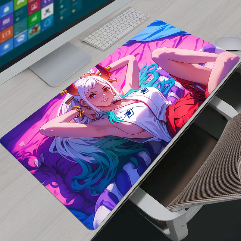 Gaming Keyboard En Mouse - One Piece Yamato Mouse Pad Notbook