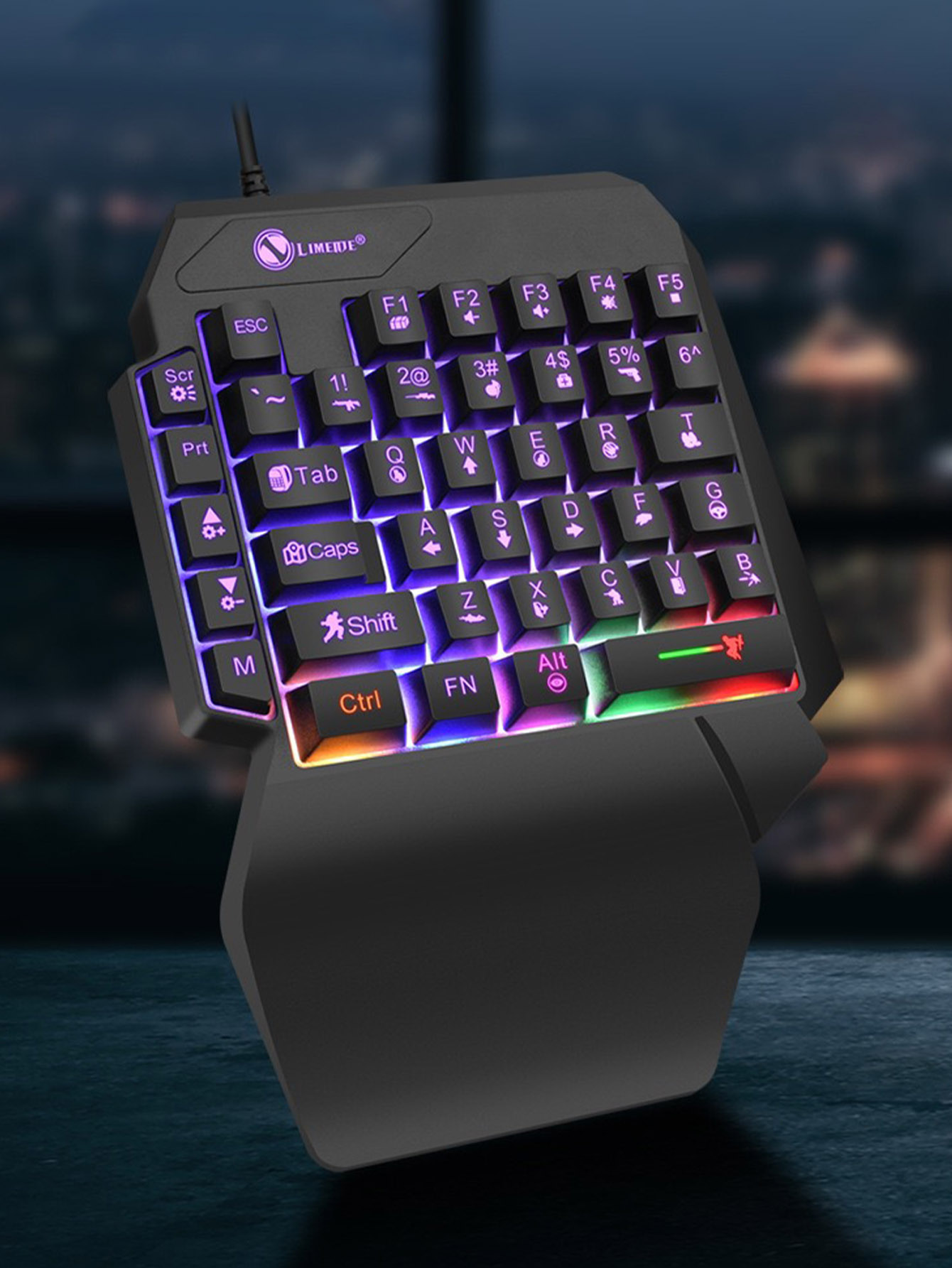 Gaming Keyboard Half - Keyboard Mekanis Satu Tangan untuk Game