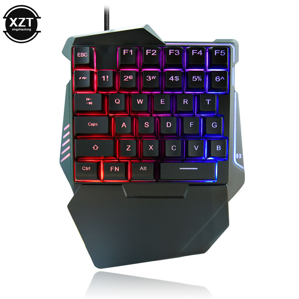 Gaming Keyboard Half - Keyboard USB Satu Tangan untuk Gaming