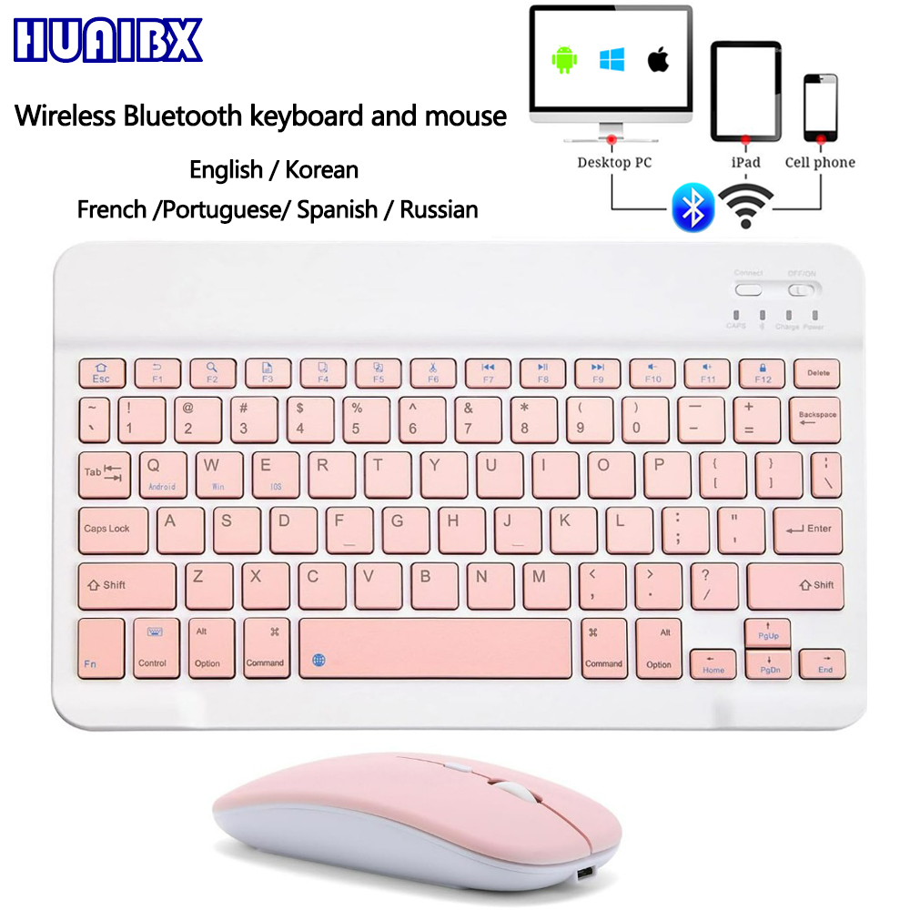 Gaming Keyboard Wireless - Keyboard Mini Bluetooth Nirkabel 10 inci
