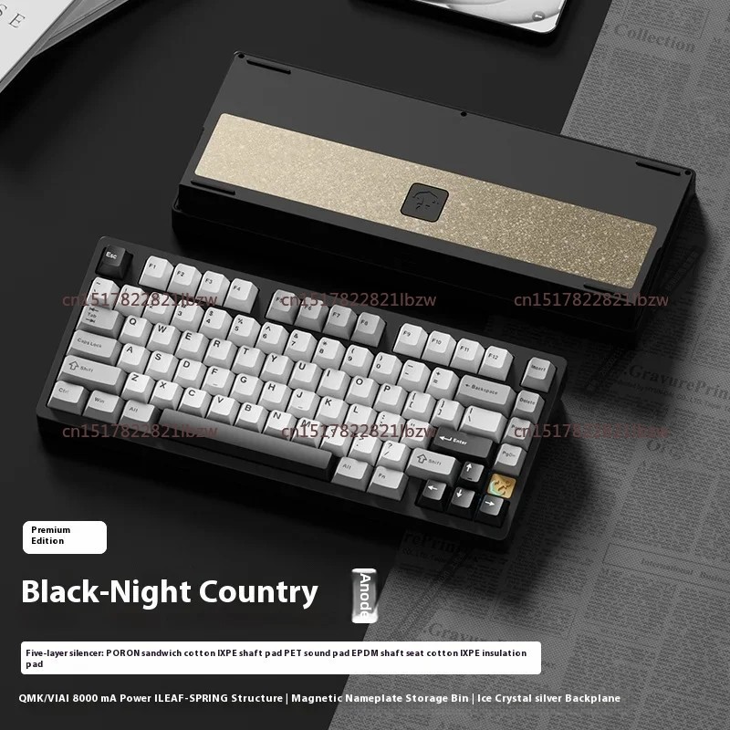 Gaming Keyboard Wireless - 75 Keyboard Mekanik E-sports Aluminium Alloy