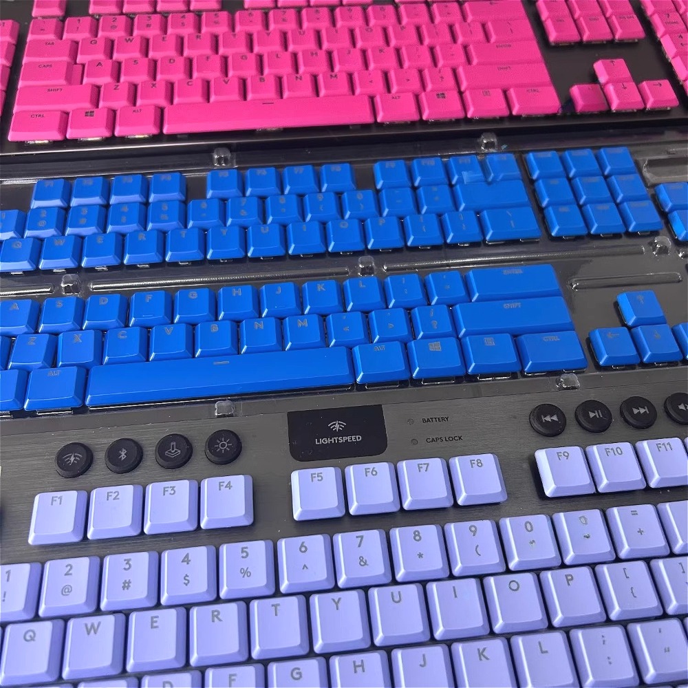 Gaming Keyboard Tkl - Keycaps ABS Ultra Tipis Berprofil Rendah