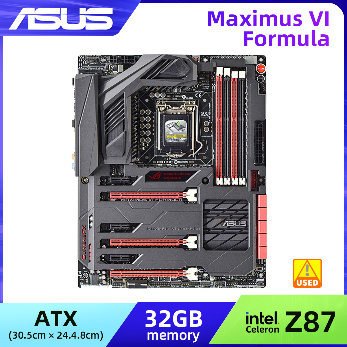 Intel Cpu Core I5 - ASUS MAXIMUS VI FORMULA Motherboard LGA