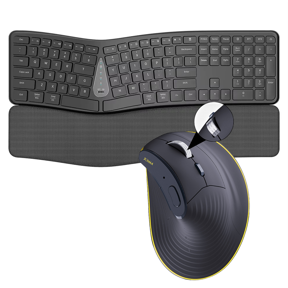 Gaming Keyboard Mouse Set - Kombo Keyboard dan Mouse Nirkabel 2.4G,