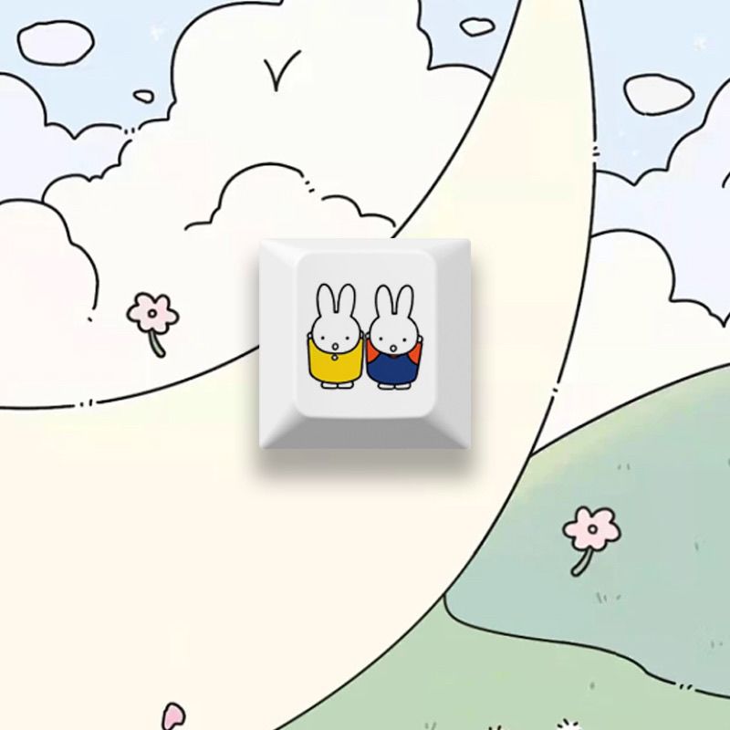 Keycap kelinci Miffy baru, kar - Gaming Keyboard Mechanical ulasan dan harga