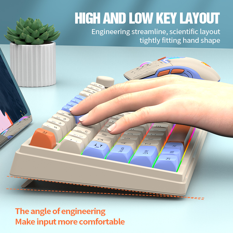 Kombo Keyboard dan Mouse Gamin - Gaming Keyboard Mouse Set ulasan dan harga