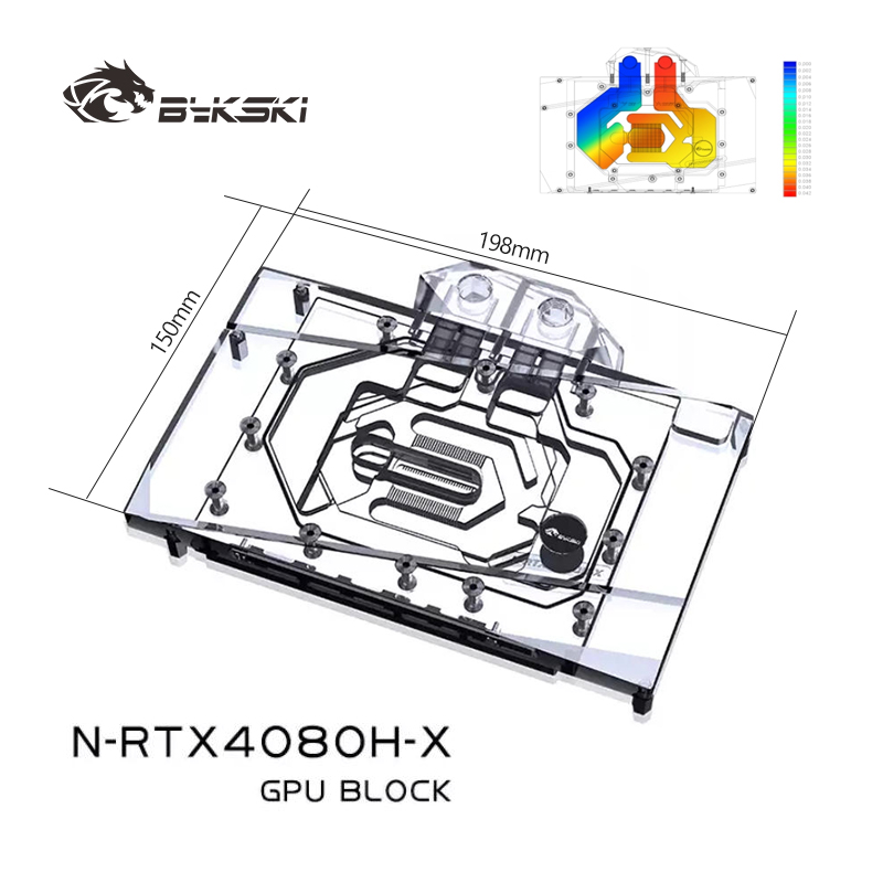 Bykski GPU Water Block untuk N - Nvidia Vga Rtx 4080 ulasan dan harga
