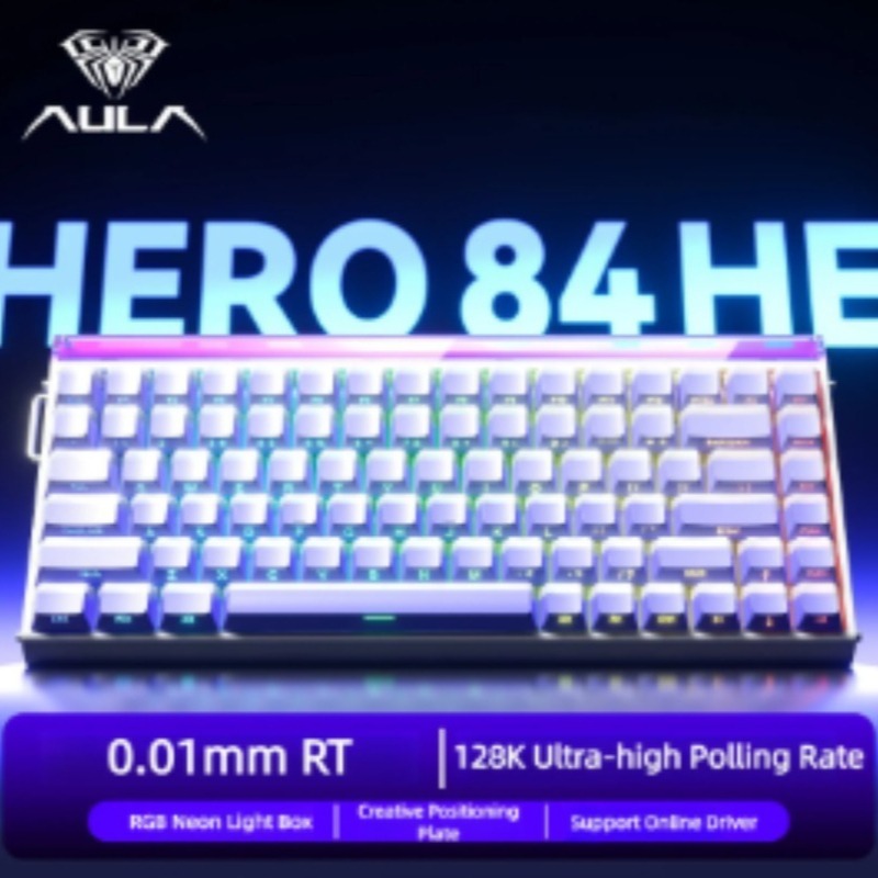 AULA HERO84 Keyboard Gaming Me - Gaming Keyboard He ulasan dan harga