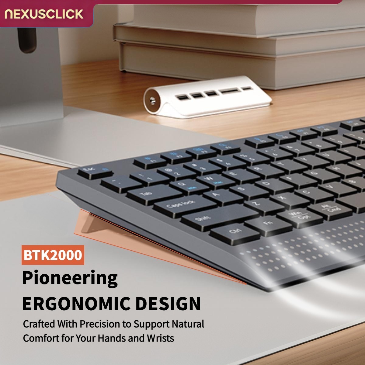 NexusClick Keyboard Nirkabel S - Gaming Keyboard That Is Quiet ulasan dan harga