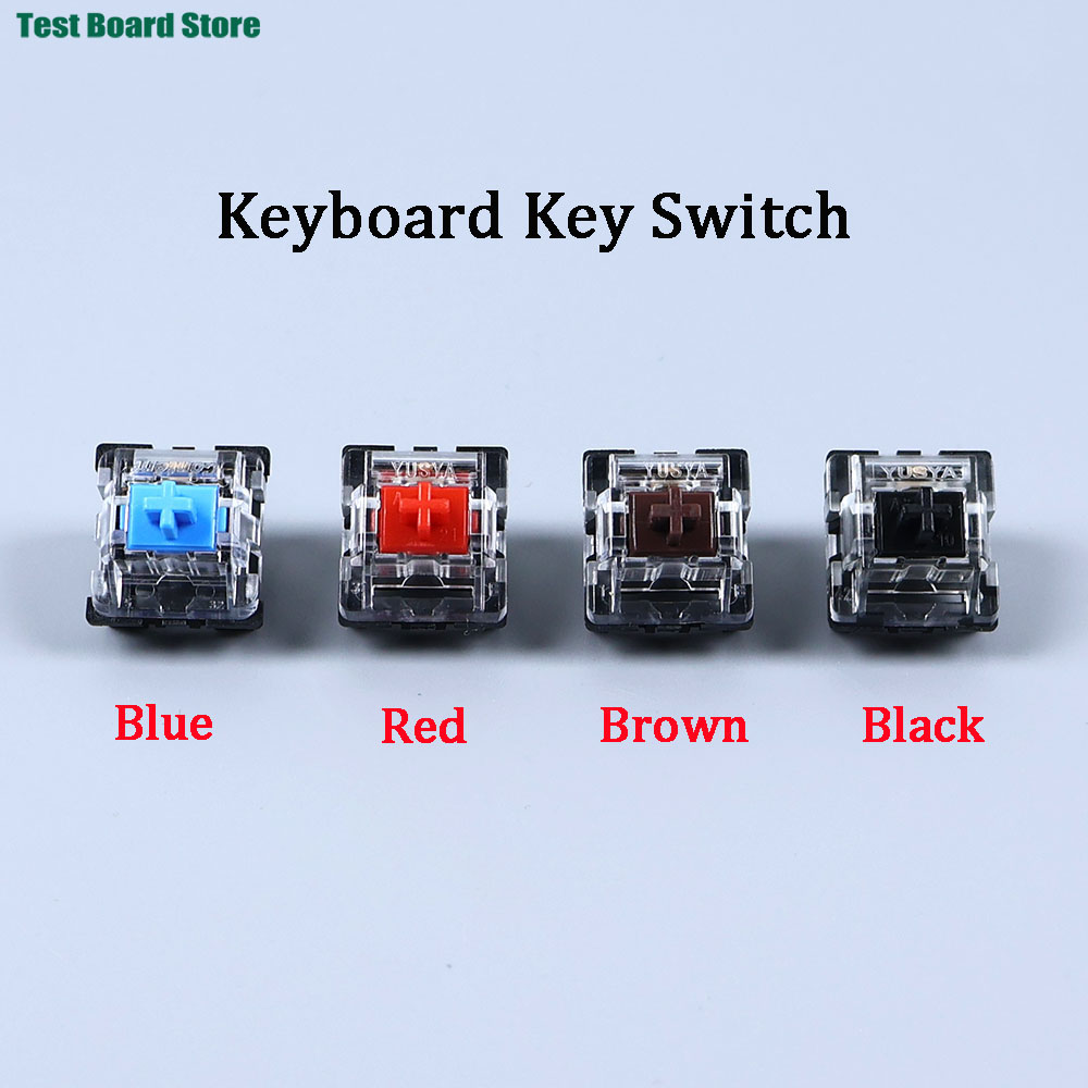 Sakelar Tombol Keyboard Taktil - Gaming Keyboard Blue Switches ulasan dan harga