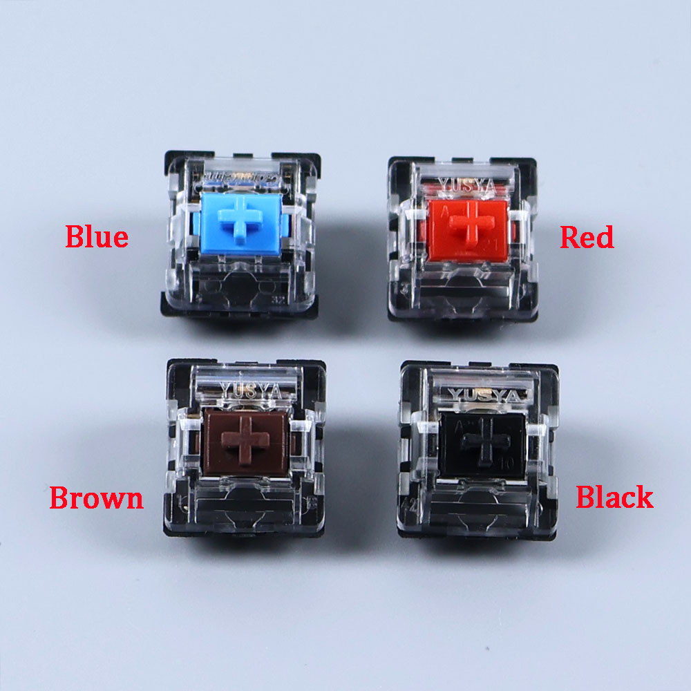 Sakelar Tombol Keyboard Taktil - Gaming Keyboard Blue Switches ulasan dan harga