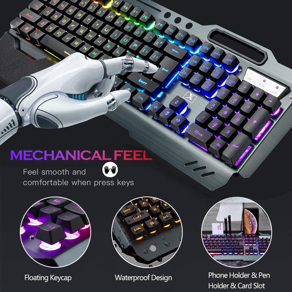 K680 Keyboard dan Mouse game n - Gaming Keyboard Mouse Set ulasan dan harga
