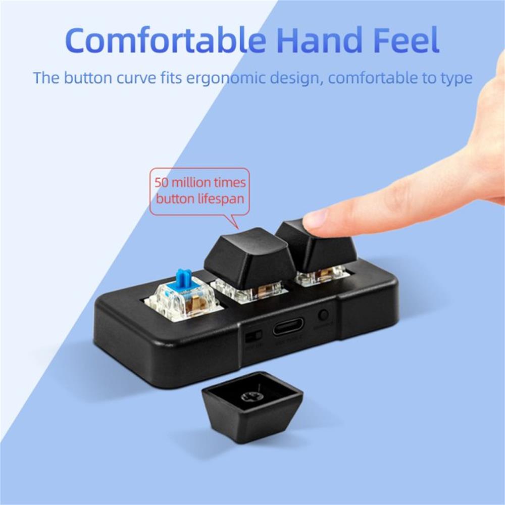 Keyboard kecil MK321-Pro, Keyb - Gaming Keyboard Blue Switches ulasan dan harga