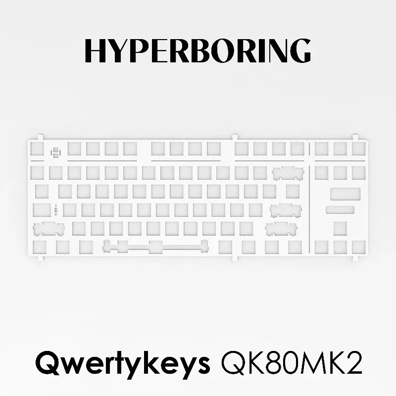 QK80MK2 Pelat Pemosisian Keybo - Gaming Keyboard Ergo ulasan dan harga