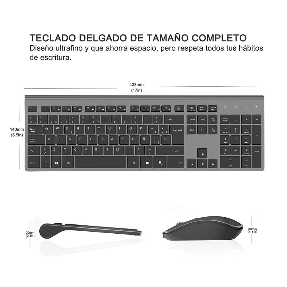 Set Keyboard dan Mouse nirkabe - Gaming Keyboard Mouse Set ulasan dan harga