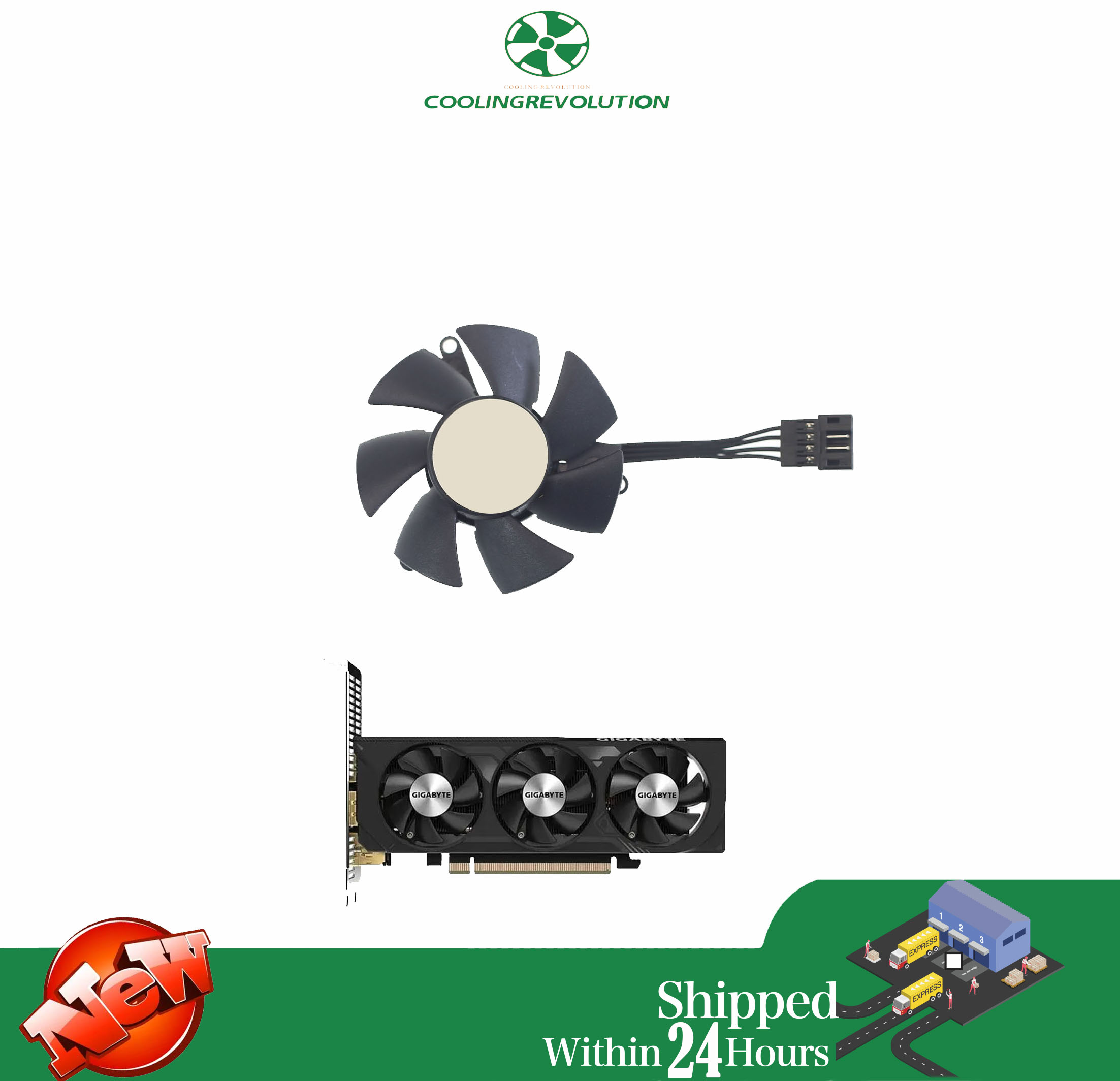 Kipas kartu grafis 46MM fan DC - Nvidia Vga Rtx 4060 ulasan dan harga