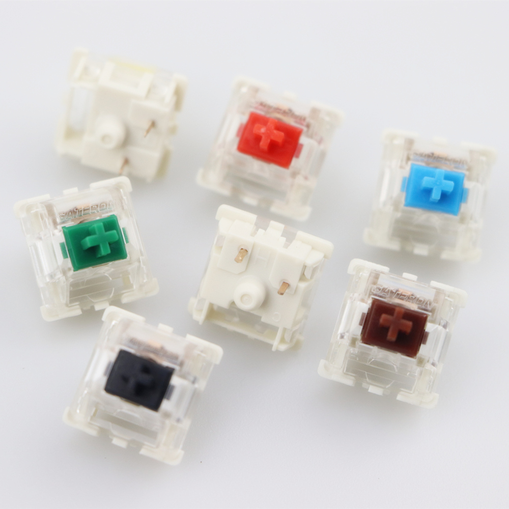 Sakelar SMD Gateron Hitam Mera - Gaming Keyboard Blue Switches ulasan dan harga