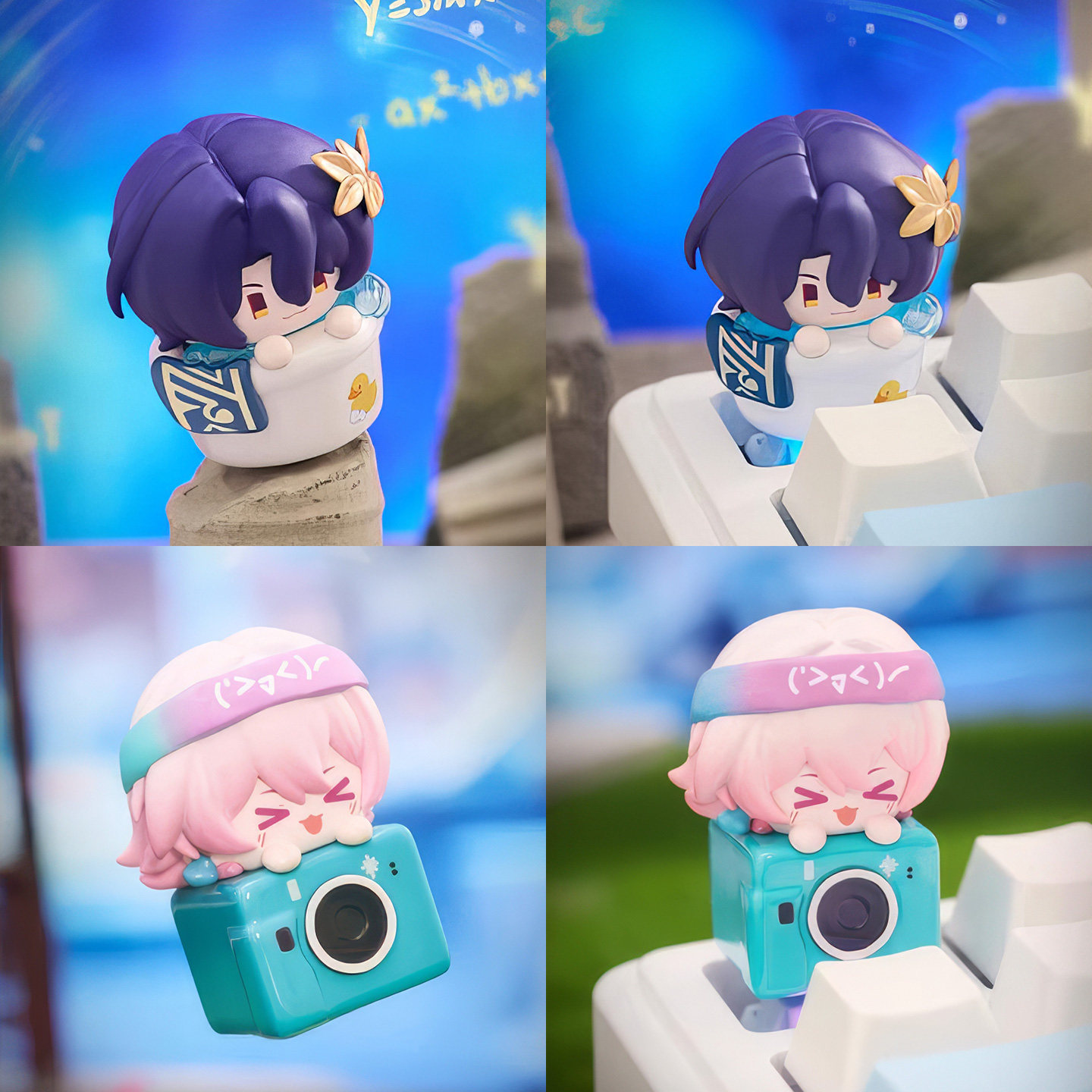 Mihoyo Honkai Star Rail Keycap - Gaming Keyboard He ulasan dan harga