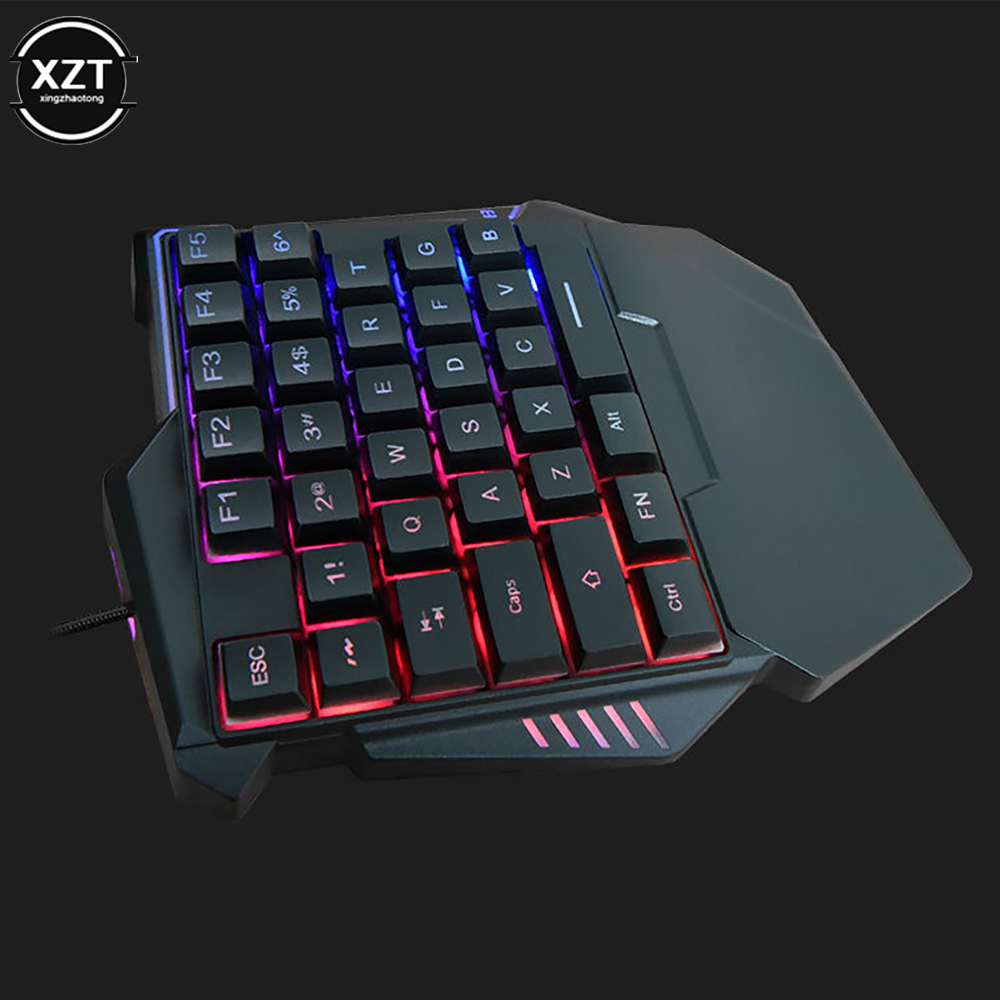 Keyboard USB Satu Tangan untuk - Gaming Keyboard Half ulasan dan harga