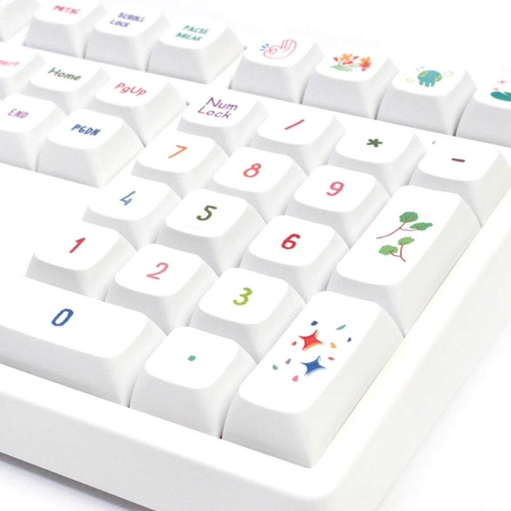 Keycap Seni Musim Panas Yang C - Gaming Keyboard Tkl ulasan dan harga