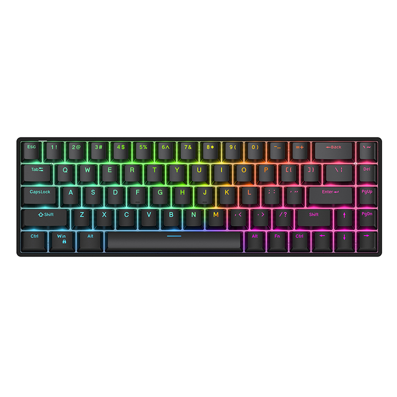 Raven68 Keyboard mekanis berka - Gaming Keyboard Half ulasan dan harga