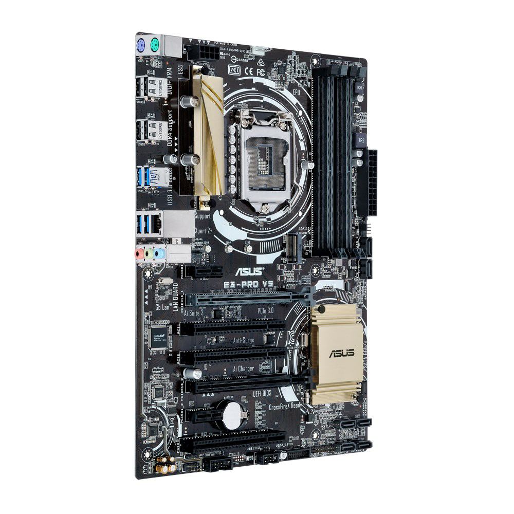 Motherboard Asus E3-PRO V5 LGA - Intel Cpu Core I5 ulasan dan harga
