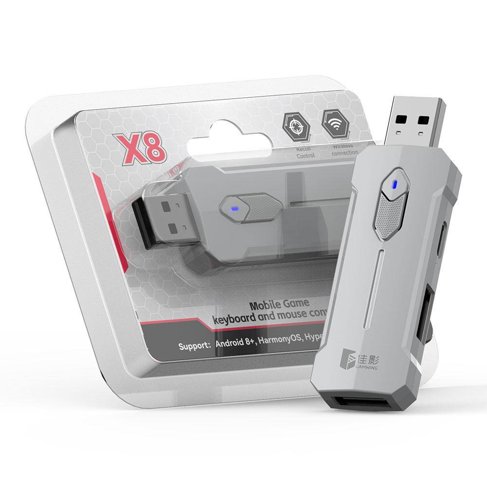 Gamwing X8/X8 Pro Konverter Ke - Gaming Keyboard Half ulasan dan harga