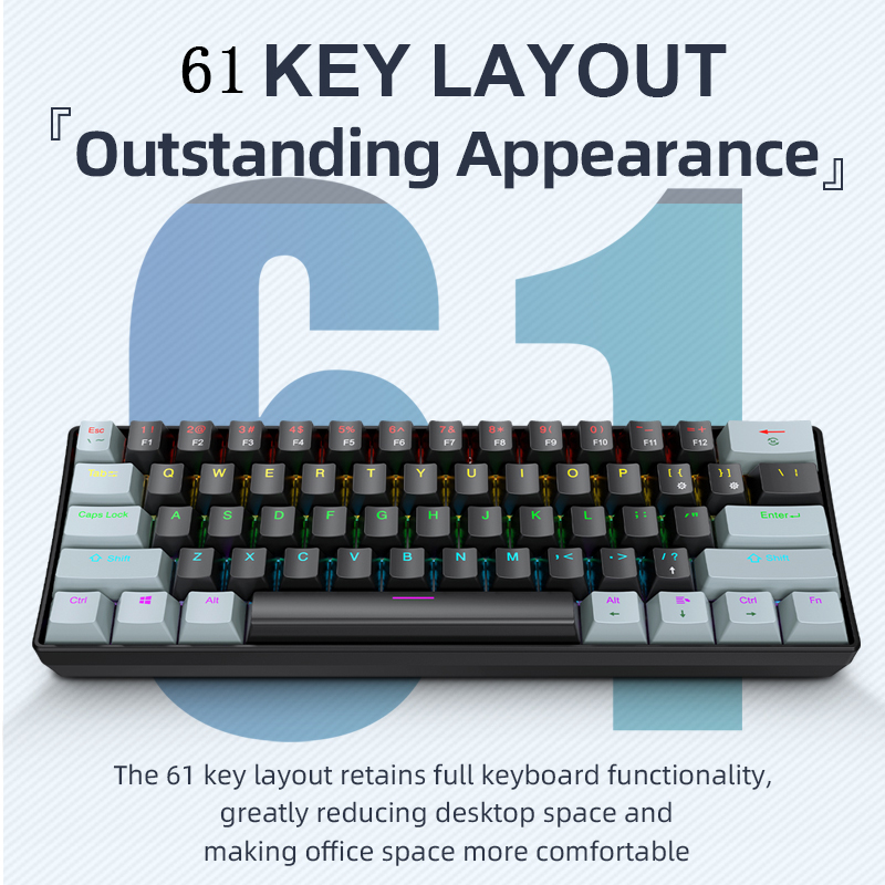 Keyboard Gaming Mekanik Berkab - Gaming Keyboard Half ulasan dan harga