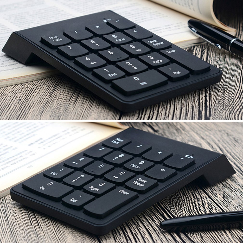 18 Tombol 2.4G Keyboard Nirkab - Gaming Keyboard Half ulasan dan harga