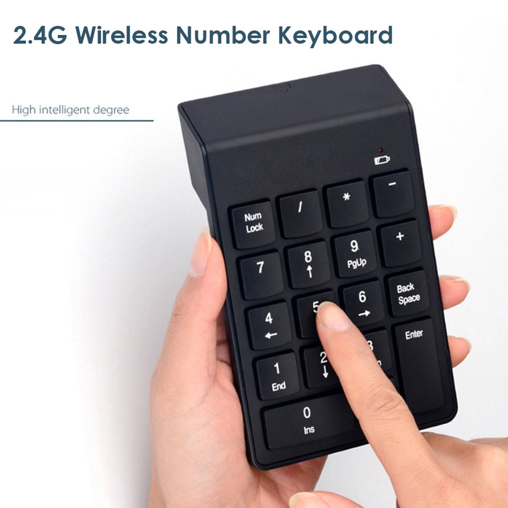 18 Tombol 2.4G Keyboard Nirkab - Gaming Keyboard Half ulasan dan harga