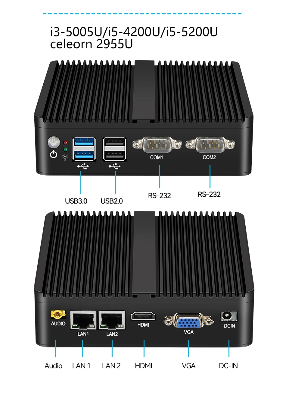 XCY Mini PC Intel Celeron J641 - Intel Cpu Core I5 ulasan dan harga