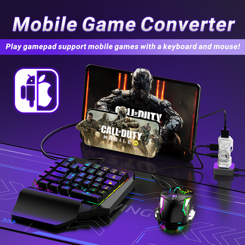 Kit Konverter Game Mobile Mobi - Gaming Keyboard Half ulasan dan harga