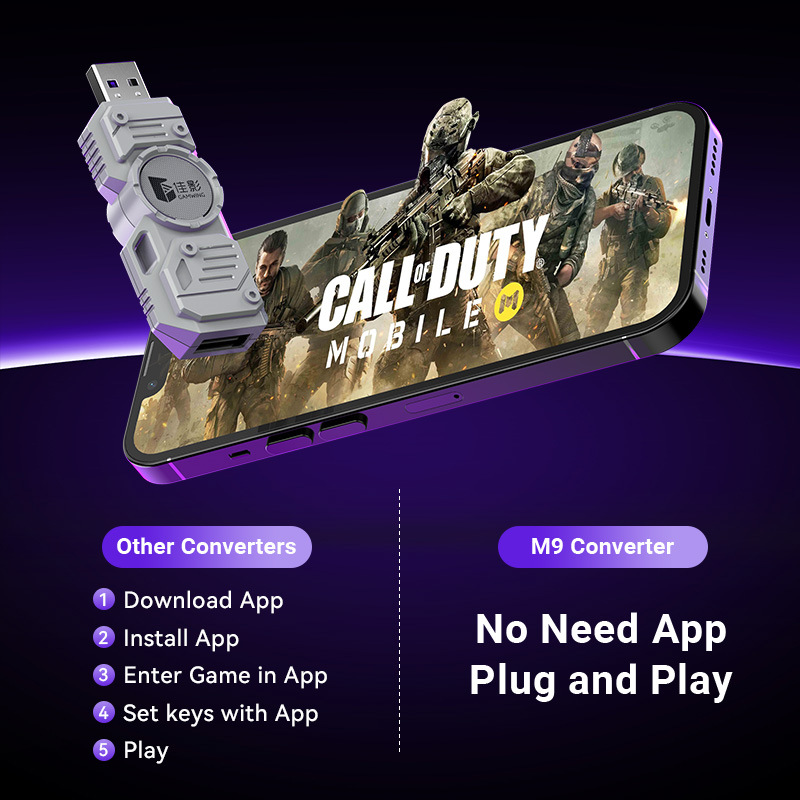 Kit Konverter Game Mobile Mobi - Gaming Keyboard Half ulasan dan harga