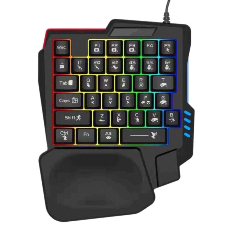 Keyboard Gaming 35 Kunci Satu  - Gaming Keyboard Half ulasan dan harga